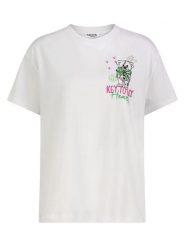 Sublevel Koszulka w kolorze białym rozmiar: XS. Białe bluzki damskie Sublevel, xs, bez wzorów, bez kołnierzyka. Za 43.99 zł.