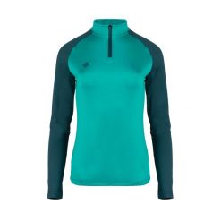 Koszulka do biegania TAKU W dla kobiet – lekka, oddychająca i szybkoschnąca. Zielone t-shirty damskie IZAS, m, bez wzorów, z polaru, bez kołnierzyka. W wyprzedaży za 165.17 zł.