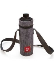 IRIS Barcelona Torba termiczna w kolorze szarobrązowym na butelkę - wys. 20 cm rozmiar: onesize. Brązowe torebki klasyczne damskie IRIS Barcelona, bez wzorów, z materiału, bez dodatków. Za 39.99 zł.