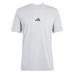 Koszulka Adidas Sport M 3S Sj Dorosłych. Szare t-shirty sportowe męskie Adidas, m, z bawełny, bez ramiączek, do biegania. Za 105.99 zł.