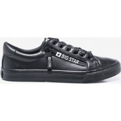 Big Star - Tenisówki. Czarne trampki i tenisówki męskie Big Star, bez wzorów, z materiału, bez zapięcia. W wyprzedaży za 69.90 zł.