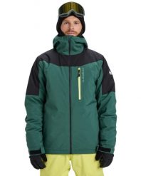 Kurtka do sportów zimowych techniczna dla Mężczyzn TITANO. Czarne kurtki męskie Quiksilver, l, bez wzorów, z materiału, bez kaptura, narciarskie. Za 599.99 zł.