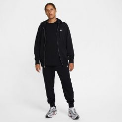 Bluza z Kapturem I Suwakiem Na Całej Długości Club Rozmiar M Czarny - FN3884-010. Czarne bluzy z kapturem męskie Nike, m, z bawełny. Za 376.25 zł.