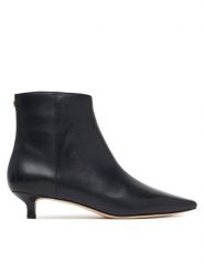 LAUREN RALPH LAUREN Botki Frncsa Bt Hl Bo Bte 802P15721001 Czarny. Czarne botki damskie Lauren Ralph Lauren, ze skóry, bez obcasa, na szpilce, bez zapięcia. Za 949.99 zł.