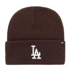 Czapka zimowa unisex turystyczna Brand 47 Los Angeles Dodgers brązowa. Brązowe czapki męskie 47 Brand. Za 119.00 zł.