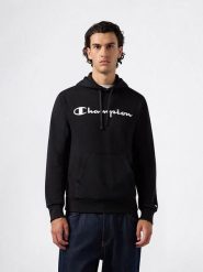 Champion Bluza w kolorze czarnym rozmiar: XXL. Czarne bluzy z kapturem męskie CHAMPION, xxl, z bawełny. Za 123.25 zł.