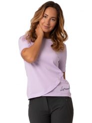 LaMunt Koszulka funkcyjna "Maria" w kolorze fioletowym rozmiar: 34. Różowe bluzki sportowe damskie LaMunt, z materiału, bez kołnierzyka, bez ramiączek. Za 152.99 zł.