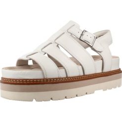 Sandały CLARKS ORIANNA TWIST Biały. Białe obuwie trekkingowe damskie Clarks. Za 389.65 zł.