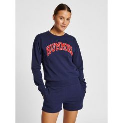 Bluza dla kobiet Hummel hmlIC Billie. Niebieskie bluzy sportowe damskie HUMMEL, na wiosnę, m, bez wzorów, z tkaniny, bez ramiączek, bez kaptura. Za 182.50 zł.