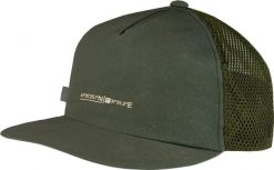 Czapka z daszkiem składana Buff Pack Trucker Cap. Zielone czapki z daszkiem damskie Buff, bez wzorów, z bawełny. Za 158.05 zł.