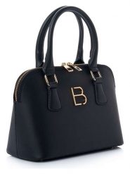 Lucky Bees Torebka "Brigitte" w kolorze czarnym - 28 x 20 x 13 cm rozmiar: onesize. Czarne torebki klasyczne damskie Lucky Bees, bez wzorów, z materiału, bez dodatków. Za 143.95 zł.