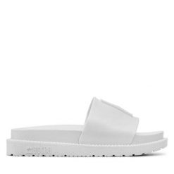 Klapki Big Star Shoes. Białe klapki damskie BIG STAR SHOES, bez wzorów, bez obcasa. Za 59.99 zł.