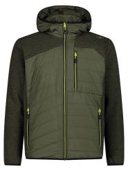 Cmp Kurtka hybrydowa w kolorze khaki rozmiar: 54. Brązowe kurtki outdoor męskie CMP, s, bez wzorów, z materiału, bez kaptura. Za 179.22 zł.