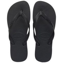 Klapki Havaianas Model 4000029 Kolor Czarny. Czarne klapki i japonki męskie Havaianas, z gumy. Za 74.25 zł.