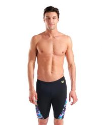 Spodenki Pływackie Męskie Arena Multi Chameleons Swim Jammer. Czarne szorty męskie Arena, bez wzorów, z materiału, eleganckie. Za 231.98 zł.