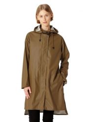 Ilse Jacobsen Płaszcz przeciwdeszczowy w kolorze jasnobrązowym rozmiar: 46. Brązowe kurtki przeciwdeszczowe damskie Ilse Jacobsen, s, bez wzorów, sportowe. Za 217.99 zł.