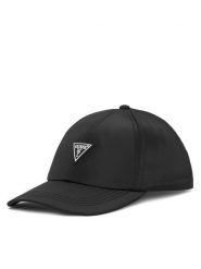 Guess Czapka z daszkiem AM9605 POL01 Czarny. Czarne czapki z daszkiem damskie Guess, z aplikacjami. Za 154.99 zł.