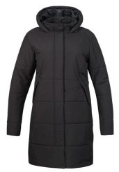 Płaszcz damski Hannah Nona. Czarne płaszcze damskie Hannah, na zimę, l, bez wzorów, z materiału, eleganckie, moda ciążowa. Za 398.19 zł.