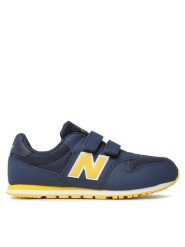 New Balance Sneakersy PV500NH1 Granatowy. Niebieskie buty sportowe chłopięce New Balance, ze skóry, bez zapięcia. Za 149.99 zł.