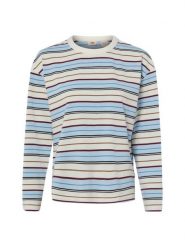 Levi's Koszulka z długim rękawem Kobiety Bawełna (100%) biały|niebieski|wielokolorowy, S. Białe bluzki sportowe damskie Levi's, s, z bawełny, bez kołnierzyka, bez ramiączek. Za 249.95 zł.