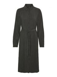 Vero Moda Sukienka w kolorze khaki rozmiar: M. Brązowe sukienki damskie Vero Moda, na co dzień, m, bez wzorów, z tkaniny, bez kołnierzyka, bez ramiączek, maxi, proste. Za 87.61 zł.