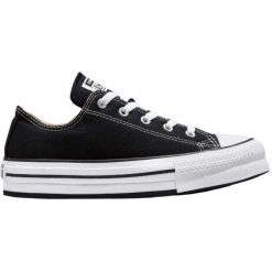 Buty sportowe Converse Chuck Taylor All Star EVA Lift Platform Canvas. Czarne buty sportowe na co dzień damskie Converse, bez wzorów. Za 390.00 zł.
