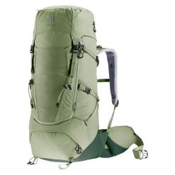 Plecak trekkingowy damski Deuter Aircontact Core 45 + 10 SL - grove/ivy. Szare plecaki damskie Deuter, bez wzorów, z materiału. Za 1,299.99 zł.