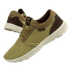 Buty sportowe Supra Hammer Run 08128-357 zielone. Zielone buty sportowe na co dzień męskie z materiału, bez zapięcia. Za 212.19 zł.