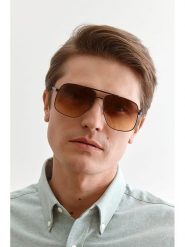 TATUUM Męskie okulary przeciwsłoneczne w kolorze brązowym rozmiar: onesize. Brązowe okulary przeciwsłoneczne męskie Tatuum, z tworzywa sztucznego. Za 50.45 zł.