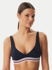 Tommy Hilfiger Góra od bikini UW0UW06351 Granatowy. Niebieskie bikini damskie Tommy Hilfiger, bez wzorów. Za 209.99 zł.