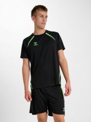 Koszulka Hummel Lead 2.0. Czarne t-shirty sportowe męskie HUMMEL, l, z jersey, bez ramiączek, do piłki nożnej. Za 127.50 zł.