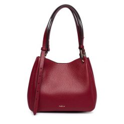 Torebka Furla. Czerwone torebki klasyczne damskie Furla, bez wzorów, bez dodatków. Za 1,709.00 zł.