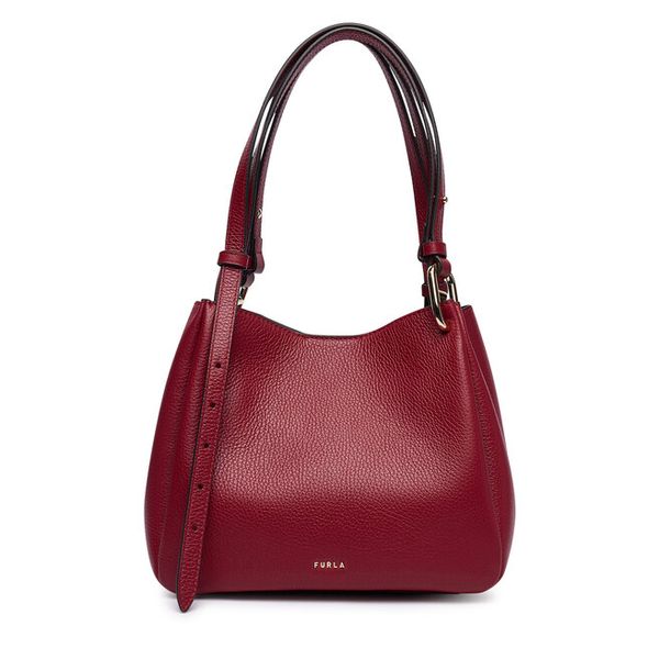 Torebka Furla. Czerwone torebki klasyczne damskie Furla, bez wzorów, bez dodatków. Za 1,709.00 zł.