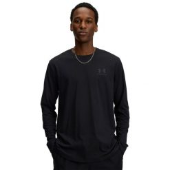 Koszulka z długim rękawem Mężczyzna UNDER ARMOUR UA SPORTSTYLE LEFT CHEST LS. Czarne koszulki męskie z długim rękawem Under Armour, m, z bawełny. Za 228.99 zł.