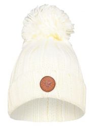Geographical Norway Czapka w kolorze kremowym rozmiar: onesize. Brązowe czapki zimowe damskie Geographical Norway, ze skóry. Za 88.64 zł.