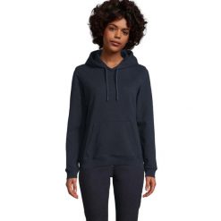 Bluza damska z kapturem Sol's Nicholas. Czarne bluzy z kapturem damskie SOL'S, s, z bawełny. Za 147.50 zł.