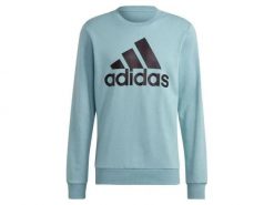 Bluza męska bez kaptura ADIDAS M BL FT SWT S. Zielone bluzy bez kaptura męskie Adidas, l, z bawełny. Za 229.00 zł.