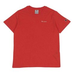 T-shirt Damski Logo. Brązowe t-shirty damskie CHAMPION, bez wzorów, bez kołnierzyka. Za 130.99 zł.