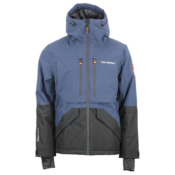 Wodoodporna kurtka Peak Mountain Cesna. Niebieskie kurtki narciarskie i snowboardowe damskie Peak Mountain, m, bez wzorów, bez kaptura, narciarskie. W wyprzedaży za 683.00 zł.