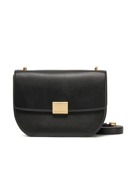 KARL LAGERFELD Torebka A1W30444 Czarny. Czarne listonoszki damskie Karl Lagerfeld, bez wzorów, ze skóry, bez dodatków. Za 999.99 zł.