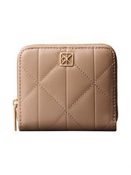 Calvin Klein Portfel Kobiety brązowy|beżowy, ONE SIZE. Brązowe portfele damskie CALVIN KLEIN, bez wzorów, ze skóry. Za 149.95 zł.