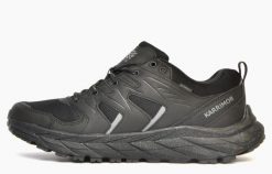 Buty turystyczne męskie Karrimor Kestral Low. Czarne buty trekkingowe męskie Karrimor, z materiału, bez zapięcia, trekkingowe. Za 278.09 zł.