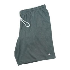 Second life - Spodenki Sportowe Mistrza - Stan bardzo dobry. Szare szorty męskie CHAMPION, bez wzorów, z materiału, sportowe. Za 80.90 zł.