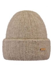 Barts Czapka "River Rush" w kolorze beżowym rozmiar: onesize. Brązowe czapki zimowe damskie Barts, z wełny. Za 109.26 zł.