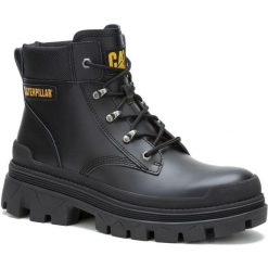 Buty Trapery Męskie Caterpillar Cat Colorado Hardwear. Czarne buty zimowe męskie CATerpillar, bez zapięcia. Za 479.99 zł.