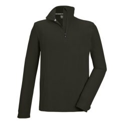 Bluza męska Killtec KSW 99 MN FLC SHRT. Zielone bluzy bez kaptura męskie KILLTEC, m. W wyprzedaży za 89.99 zł.