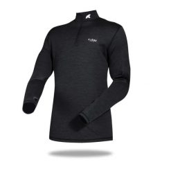 Koszulka z długim rękawem męska wykonana w 100% z wełny merynosów – Finn 210 Zip. Niebieskie koszulki męskie z długim rękawem FJORK MERINO, m, z wełny. W wyprzedaży za 289.00 zł.