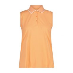 Koszulka damska turystyczna CMP 31T5076. Brązowe bluzki damskie CMP, l, bez wzorów, sportowe, bez kołnierzyka, bez ramiączek. Za 192.00 zł.