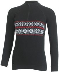Uniseks bluza merino WIGI. Zielone bluzy bez kaptura damskie LASTING, xs, z dzianiny. Za 519.00 zł.