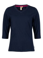 Roadsign Koszulka w kolorze granatowym rozmiar: XL. Niebieskie bluzki damskie Roadsign, xl, bez wzorów, z bawełny, bez kołnierzyka, bez ramiączek. Za 34.99 zł.